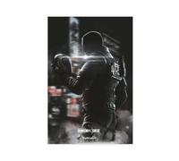 HGEIK Tom Clancy's Rainbow Six Siege Retro Poster (4) Canvas Poster Bedroom Decor Landscape Office Room Decor Gift 12x18inch(30x45cm)