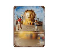 HGEIK Travis Scott ASTROWORLD Album Poster (1) Retro Poster Metal Tin Sign Chic Art Retro Iron Painting Bar People Cave Cafe Family Garage Poster Wall Decoration 12x16inch(30x40cm)