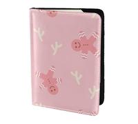 HGFDSAPOIK Christmas,Gingerbread Man 5.5in Passport Holder â€“ Stylish Travel Wallet with Full-Sheet Print Design, Eco Leather & Microfiber Lining for Men & Women Travelers