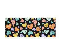 HGFDSAPOIK Cute Love Premium 3080-Styled Edge-Locked Gaming Mouse Pad â€“ Full-Print, Non-Slip Rubber-Base Desk Mat For Office, Study & Pc/Console Gaming (3mm Thick, Eco-Friendly Polyester)