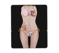 HGFDSAPOIK Female Human Body Multi-Size Rubber-Edged Vertical Mouse Pad â€“ Full-Print, Eco-Friendly 100% Polyester Desk Mat With 3mm Non-Slip Rubber Base For Gaming, Office & Study