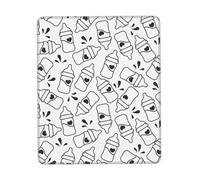 HGFDSAPOIK Graffiti Bottles Multi-Size Rubber-Edged Vertical Mouse Pad â€“ Full-Print, Eco-Friendly 100% Polyester Desk Mat With 3mm Non-Slip Rubber Base For Gaming, Office & Study