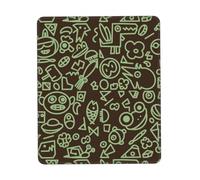 HGFDSAPOIK Ins Multi-Size Rubber-Edged Vertical Mouse Pad â€“ Full-Print, Eco-Friendly 100% Polyester Desk Mat With 3mm Non-Slip Rubber Base For Gaming, Office & Study