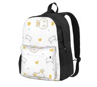 HGFDSAPOIK Large-Capacity Leisure Travel Backpack-A Stylish, Lightweight And Durable 600d Oxford Polyester Backpack With 15-Inch Laptop Compartment And Breathable Customized Full Print.