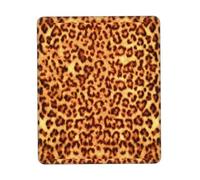 HGFDSAPOIK Leopard Print Multi-Size Rubber-Edged Vertical Mouse Pad â€“ Full-Print, Eco-Friendly 100% Polyester Desk Mat With 3mm Non-Slip Rubber Base For Gaming, Office & Study