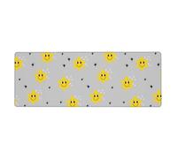 HGFDSAPOIK Meteor Premium 3080-Styled Edge-Locked Gaming Mouse Pad â€“ Full-Print, Non-Slip Rubber-Base Desk Mat For Office, Study & Pc/Console Gaming (3mm Thick, Eco-Friendly Polyester)