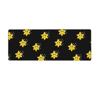 HGFDSAPOIK Meteor Premium 3080-Styled Edge-Locked Gaming Mouse Pad â€“ Full-Print, Non-Slip Rubber-Base Desk Mat For Office, Study & Pc/Console Gaming (3mm Thick, Eco-Friendly Polyester)