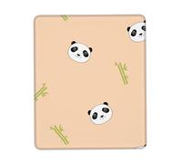 HGFDSAPOIK Panda Multi-Size Rubber-Edged Vertical Mouse Pad â€“ Full-Print, Eco-Friendly 100% Polyester Desk Mat With 3mm Non-Slip Rubber Base For Gaming, Office & Study