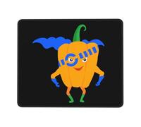 HGFDSAPOIK Pumpkin Superman Multi-Size Rubber-Edged Gaming Mouse Pad (Landscape) â€“ Full-Print, Eco-Friendly 100% Polyester Surface With 3mm Non-Slip Rubber Base For Office, Study & Pc/Console Use