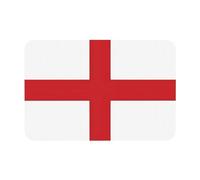 HGFDSAPOIK St George's Day Diatomite Doormat, 15.7X23.7 Inch England St George Cross Absorbent Floor Mat, Non Slip Quick Dry Washable Patriotic Rug for Entryway Bathroom Kitchen Home Festival Decor