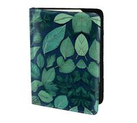 HGFDSAPOIK Tropical Palm Leaves 5.5in Passport Holder – Stylish Travel Wallet with Full-Sheet Print Design, Eco Leather & Microfiber Lining for Men & Women Travelers
