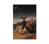 HGFH5TD Goya - Witches' Sabbath Canvas Poster Wall Art Bedroom Decor Office Room Kitchen Decor Gift 24x36inch(60x90cm)