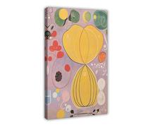 HGFH5TD Hilma Af Klint - Top 10 Most Beautiful Paintings #7 - Adulthood Poster Print Decorative Painting Canvas Wall Art Living Room Posters Bedroom Painting 20x30inch(50x75cm)