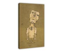 HGFH5TD Paul Klee - The Ghost of Genius Canvas Wall Art Print Poster For Home School Office Decor 12x18inch(30x45cm)