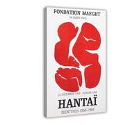 HGFH5TD Simon Hantaï Hungary Poster Print Decorative Painting Canvas Wall Art Living Room Posters Bedroom Painting 16x24inch(40x60cm)