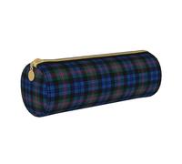 HGFVY Blue And Green Scottish Tartan Pvc Pencil Case,Small Pen Pouch,Fashion Aesthetic Cases,For Pens,Pencils,And Accessories