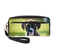 HGFVY Cute Black Pug Dog Makeup Bag,Small Travel Makeup Organizer Bag For Women Double Layer Portable Makeup Bags, Black, One Size