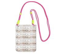 HGFVY Cute Cartoon Funny Giraffes Printing Small Phone Crossbody Shoulder Holsters Bag.Fits All Cell Phones.Use For Running.Walking.Biking