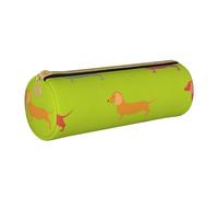 HGFVY Cute Dachshound Dogs Pvc Pencil Case,Small Pen Pouch,Fashion Aesthetic Cases,For Pens,Pencils,And Accessories