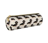 HGFVY Dachshund Dog Pvc Pencil Case,Small Pen Pouch,Fashion Aesthetic Cases,For Pens,Pencils,And Accessories