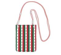 HGFVY Flag Of Mexico Printing Small Phone Crossbody Shoulder Holsters Bag.Fits All Cell Phones.Use For Running.Walking.Biking, Pink, One Size