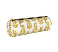 HGFVY Gold Pineapple Pvc Pencil Case,Small Pen Pouch,Fashion Aesthetic Cases,For Pens,Pencils,And Accessories