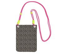 HGFVY Halloween Bats Grey Printing Small Phone Crossbody Shoulder Holsters Bag.Fits All Cell Phones.Use For Running.Walking.Biking