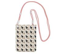 HGFVY Halloween Witch Flying Printing Small Phone Crossbody Shoulder Holsters Bag.Fits All Cell Phones.Use For Running.Walking.Biking
