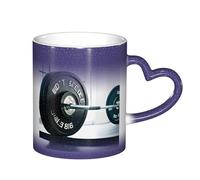 HGFVY Heat Sensitive Color Changing Coffee Weightlifting Sports Mug In The Sky Magic Mug Ceramic Coffee Mugs As Gifts