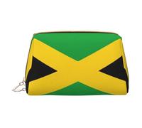 HGFVY Jamaica Flag Toiletry Pouch, Travel-Friendly Makeup Organizer For Makeup Brushes, Lipsticks, White, One Size