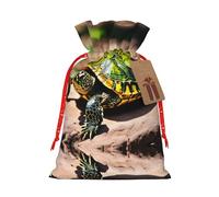 HGFVY Lord Howe Island Sea Turtle 1pcs Drawstring Tote Bag 4.7 X 6.9in For Christmas Gifting And Storage And With Kraft Gift Tags