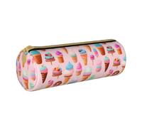 HGFVY Many Colored Ice Cream Pvc Pencil Case,Small Pen Pouch,Fashion Aesthetic Cases,For Pens,Pencils,And Accessories