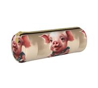 HGFVY Naughty Pig Baby Pvc Pencil Case,Small Pen Pouch,Fashion Aesthetic Cases,For Pens,Pencils,And Accessories