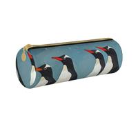 HGFVY Penguin Pvc Pencil Case,Small Pen Pouch,Fashion Aesthetic Cases,For Pens,Pencils,And Accessories