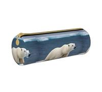 HGFVY Polar Bear Pvc Pencil Case,Small Pen Pouch,Fashion Aesthetic Cases,For Pens,Pencils,And Accessories