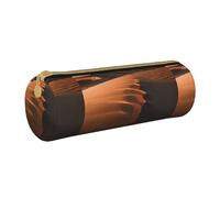HGFVY Sand Dunes Pvc Pencil Case,Small Pen Pouch,Fashion Aesthetic Cases,For Pens,Pencils,And Accessories