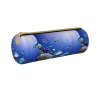 HGFVY Shark Swimming Under The Sea Pvc Pencil Case,Small Pen Pouch,Fashion Aesthetic Cases,For Pens,Pencils,And Accessories