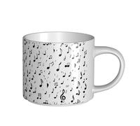 HGFVY Sign Language Alphabet Printing Large-Capacity Ceramic Mugs Versatile Cups For Coffee Tea Easy To Hold Perfect For Workspaces
