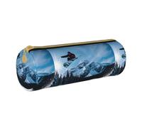 HGFVY Snowboarding Pvc Pencil Case,Small Pen Pouch,Fashion Aesthetic Cases,For Pens,Pencils,And Accessories