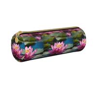 HGFVY Spirit Of The Lotus Pvc Pencil Case,Small Pen Pouch,Fashion Aesthetic Cases,For Pens,Pencils,And Accessories