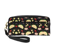 HGFVY Tuesday Party Makeup Bag,Small Travel Makeup Organizer Bag For Women Double Layer Portable Makeup Bags, Black, One Size