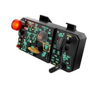 HGFYE Flight Simulator Pro Flight Radio Panel Joystick, Throttle, Rudder Controller Peripherals Professional General Aviation Control Play Unit Game Simulators With Realistic Experienc