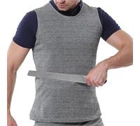 Hggdsac stab resistant clothing,stab proof vests for men,Level 5 protective clothing Long sleeve,Fiber Knife Safety Wear,for metal manufacturing,sheet metal processing,knife production(vest/L)