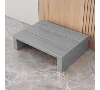 Hggdsac Wooden Step Stool for Adults Seniors, 11 cm Height, Step for Front Door, Outdoor Platform Steps, footstools for the Elderly, Bedside Steps for Bedroom, Kitchen, Bathroom