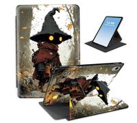 HGGJFLYX for iPad 10.2 inch 2021/2020/2019,360 Degree Rotating Multi-Angle Viewing Stand Leather Cover 10.2" for iPad 7th/8th/9th Generation,Auto Sleep/Wake,Astronaut Planet Balloons