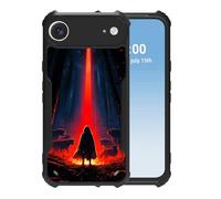 HGGJFLYX for iPhone Air Case, Lightweight Slim Shockproof Four Corner Phone Case with Soft TPU & Hard PC, Full-Body Protective Phone Cover for iPhone Air, Cloaked Figure and Wolves