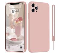 HGH for iPhone 11 Pro Silicone Case, Case for iphone 11 Pro Slim All-Around protect with Soft Micro Lining Shockproof and Scratch Resistant for iPhone 11 Pro 5.8 Inch-Pink