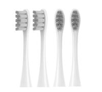 hGiesXgyN 4/8pcs Replacement Brush Heads for Oclean X/X PRO/ Z1/ F1/ One/Air 2 /SE Sonic Electric Toothbrush Dupont Soft Bristle Nozzles(4pcs Grey)