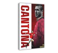 HGIEWHW French Football Player Eric Cantona Poster Canvas Posters Frame-style 20x30inch(50x75cm)