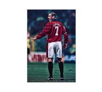 HGIEWHW French Football Player Eric Cantona Poster Canvas Posters Unframe-style 12x18inch(30x45cm)